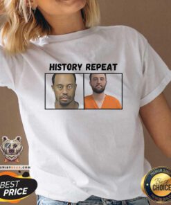 Awesome Scottie Scheffler Mugshot History Repeat V-neck