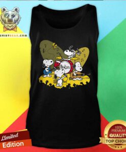 Awesome The Beagles World Tour Snoopy Beagle Beats Tank-top