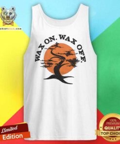 Awesome Wax On Wax Off Tank-top