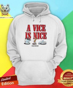 Funny A Vice Is Nice Pocket Hoodie
