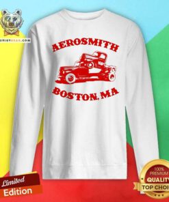 Funny Aerosmith Boston Ma Pump Sweatshirt