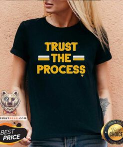 Funny Commanders Trust The Process V-neck