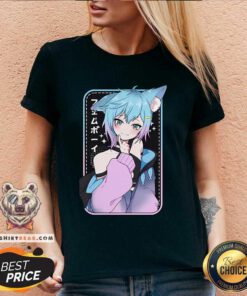 Funny Cute Linechu Teasing V-neck
