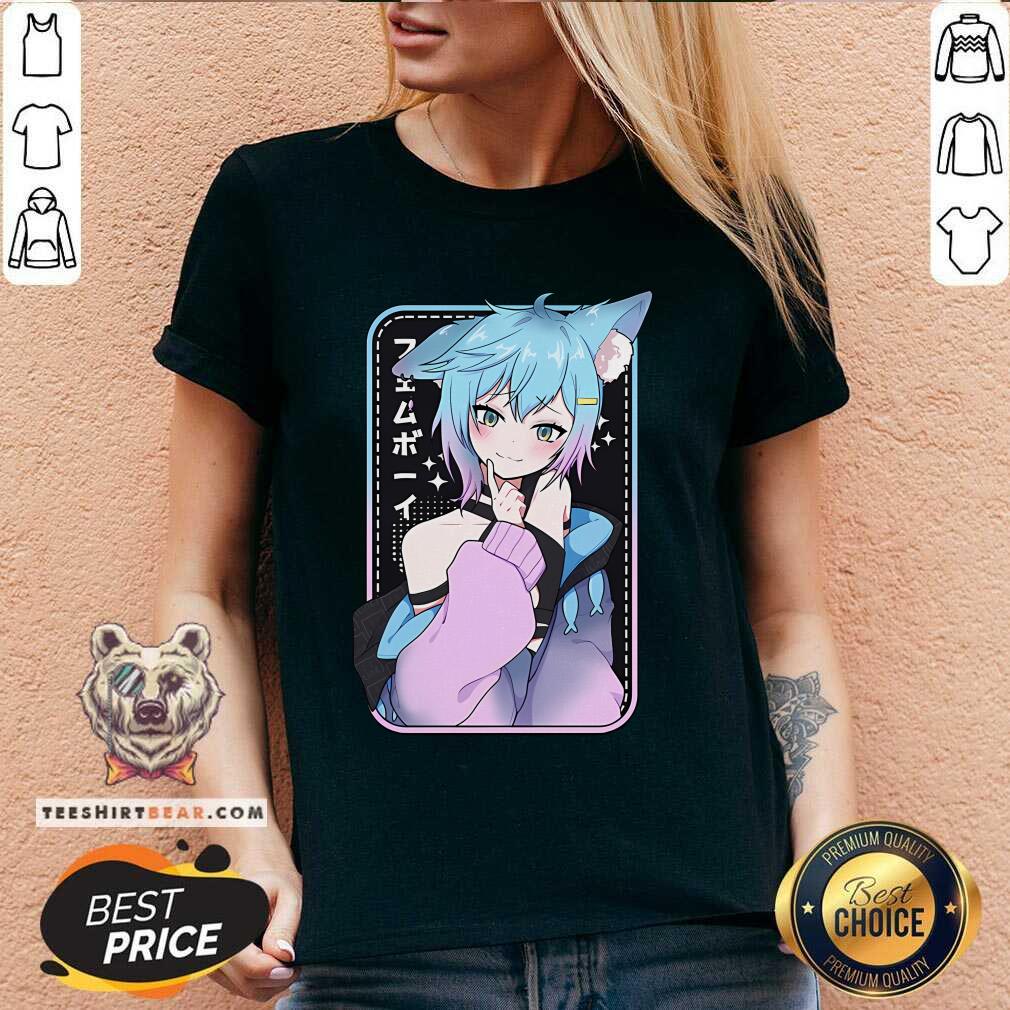 Funny Cute Linechu Teasing V-neck