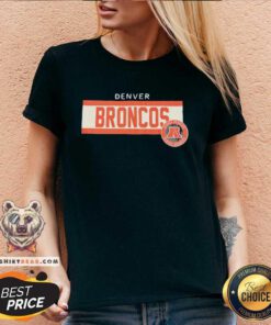 Funny Denver Broncos Men's 2024 NFL Sideline 3rd Down V-neck