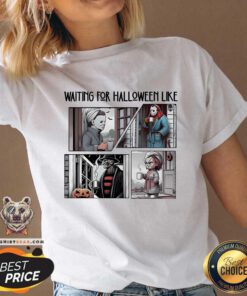 Funny Halloween Like Michael Myers Jason Voorhees Freddy Krueger Chucky V-neck