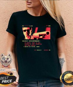 Funny Hasta La Vista Baby V-neck