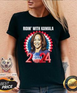 Funny Kamala Harris Running For President 2024 V-neck
