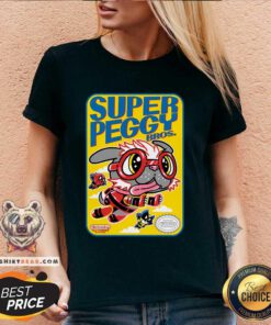 Funny Marvel Deadpool And Wolverine Super Peggy Bros V-neck