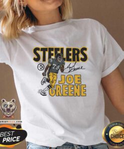 Funny Steelers Joe Greene Signature V-neck