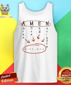 Good Amen With God Chirstian Tank-top