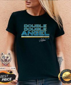 Good Angel Reese Double Double Angel V-neck
