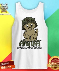 Good Antifa Official Super Soldier Tank-top