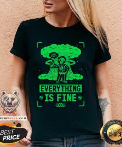 Good Fallout Everything Is Fine V-neck