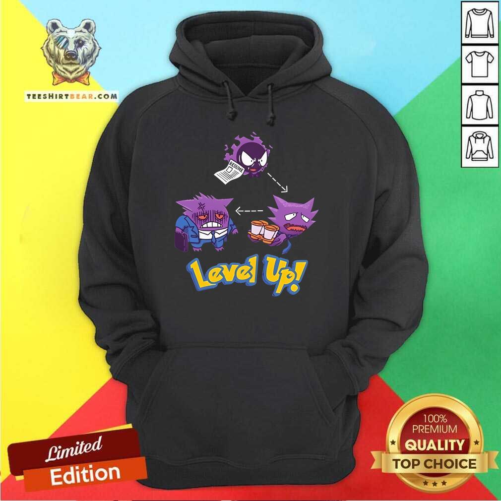 Good Gengar Pokemon Level Up Hoodie