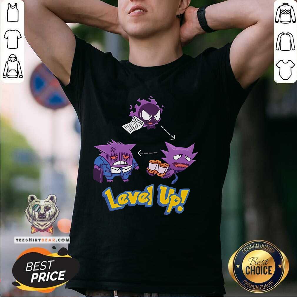 Good Gengar Pokemon Level Up T-Shirt