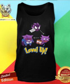 Good Gengar Pokemon Level Up Tank-top