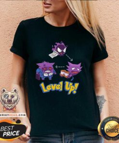 Good Gengar Pokemon Level Up V-neck