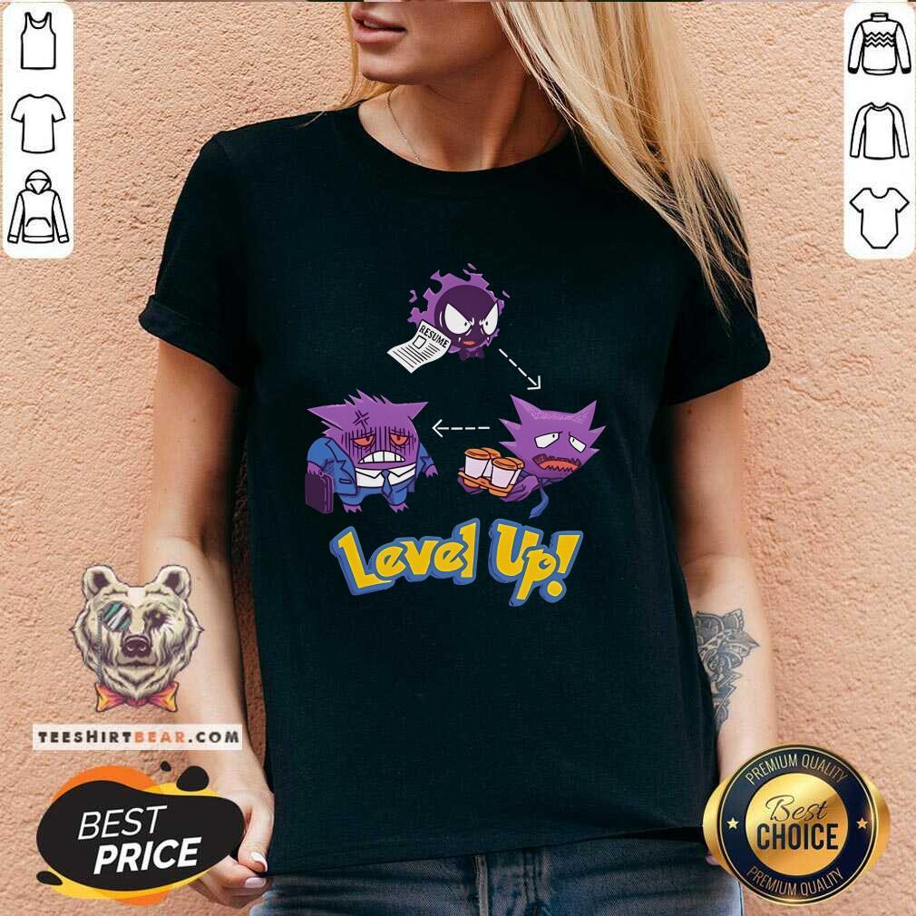 Good Gengar Pokemon Level Up V-neck