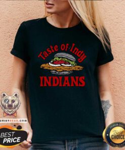 Good Grey Pork Tenderloin Taste Of Indy Indians V-neck