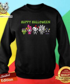 Good Hello Kitty Friends Halloween Sweatshirt