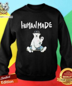 Good Human Made Cool Ice Bear Sweatshirt