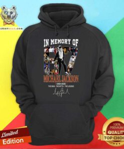 Good In Memory Of Michael Jackson 1958-2025 The Man The Myth Hoodie