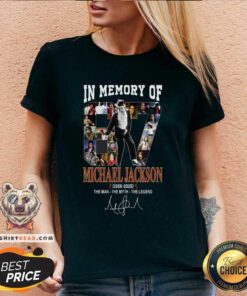 Good In Memory Of Michael Jackson 1958-2025 The Man The Myth V-neck