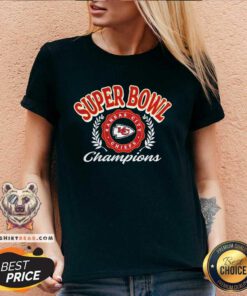 Good Kansas City Chiefs Fanatics Women's Super Bowl LVIII Champions V-neck