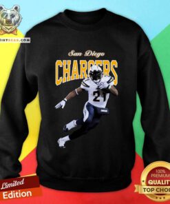 Good LaDainian Tomlinson Los Angeles Chargers Mitchell Player Sweatshirt