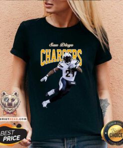 Good LaDainian Tomlinson Los Angeles Chargers Mitchell Player V-neck