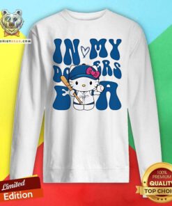 Great Dodgers X Hello Kitty In My Dodgers Era Sweatshirt