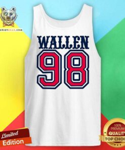 Great Morgan Wallen 98 Braves Tank-top