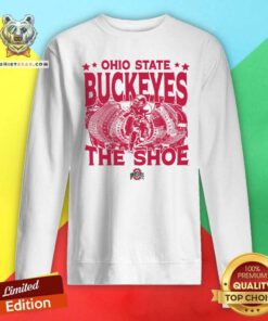 Great Ohio State Buckeyes The Shoe Gameday Couture Sweatshirt