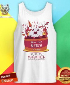 Great The Oatmeal Beat The Blerch 10 Years Marathon Tank-top