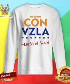 Great Yo Estoy Con Venezuela Hasta El Final Sweatshirt