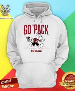 Happy North Carolina State Wolfpack Go Pack Mascot 2024 Hoodie