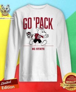 Happy North Carolina State Wolfpack Go Pack Mascot 2024 Sweatshirt