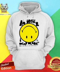 Happy Smiley X Raissa Pardini No Music On A Dead Planet Hoodie