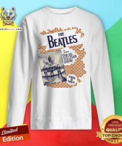 Happy The Beatles Checker Board Sweatshirt