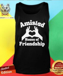 Hot Amistad House Of Friendship Hand Heart Tank-top