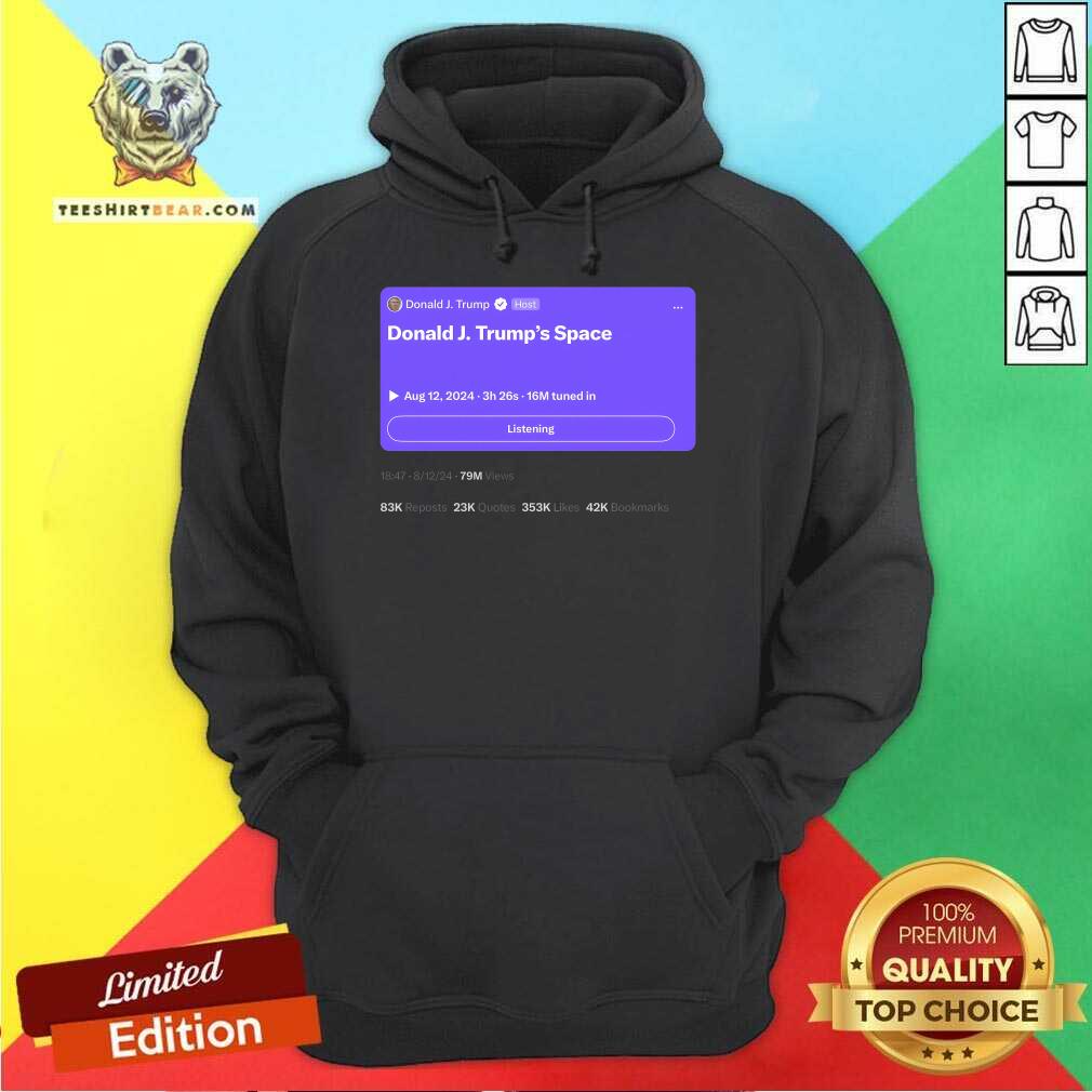 Hot Elon Musk Interview Trump Listen Live Hoodie