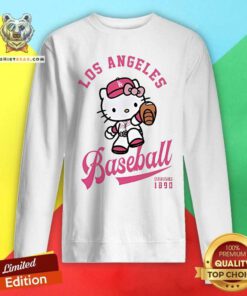 Hot Hello Kitty Dodgers Baseball 1890 Sweatshirt