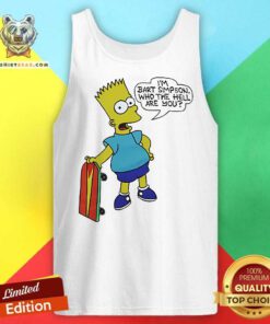 Hot I’m Bart Simpson What The Hell Are You Tank-top