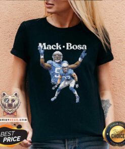 Hot Khalil Mack And Joey Bosa Los Angeles C Duo V-neck
