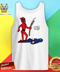 Hot Marvel Official There’s A New In Town Tank-top