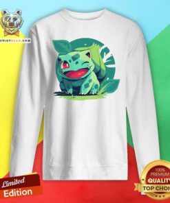 Hot Pokemon Bulbasaur Grass Starter Paint Sweatshirt