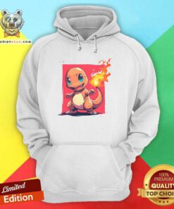 Hot Pokemon Charmander Fire Starter Paint Hoodie