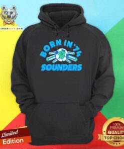 Hot Seattle Sounders FC Born In ’74 Logo Hoodie