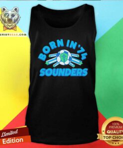 Hot Seattle Sounders FC Born In ’74 Logo Tank-top